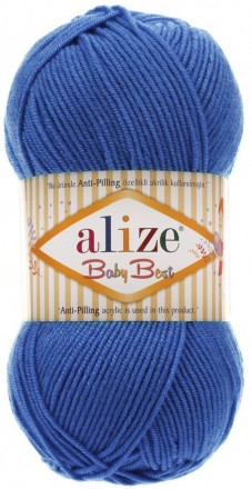 Baby Best (Alize) 141 василек, пряжа 100г