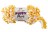 Puffy More (Alize) 6282 желтый-белый, пряжа 150г
