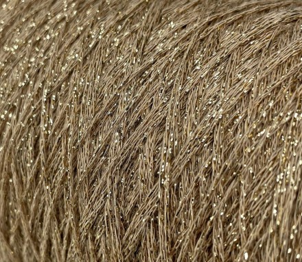 Fettuccia Lurex(Filitaly Lab) 6764, пряжа бобинная итальянская 1г