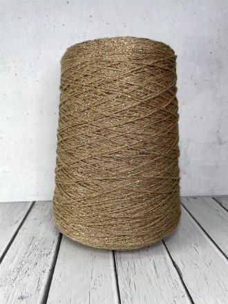 Fettuccia Lurex(Filitaly Lab) 6764, пряжа бобинная итальянская 1г