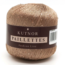 Paillettes (Kutnor) 151 какао, пряжа 50г