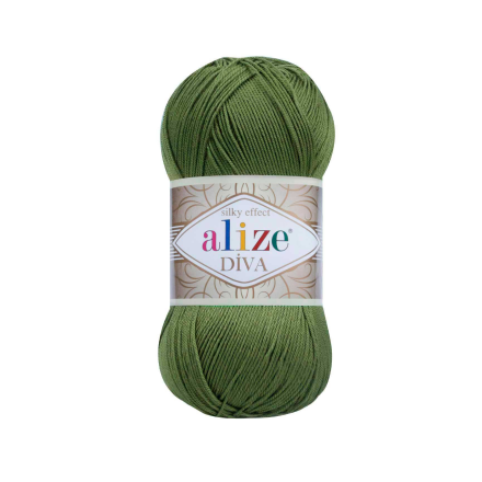 Diva (Alize) 79 мята, пряжа 100г