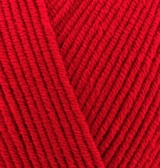 Cotton Gold Hobby New (Alize) 56 красный, пряжа 50г
