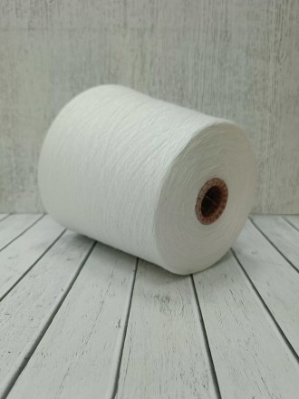 Angora Rabbit 15 (Китай) 012 белый, пряжа бобинная китайская 1г