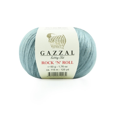 Rock-n-Roll (Gazzal) 13904 пыльный голубой, пряжа 50г