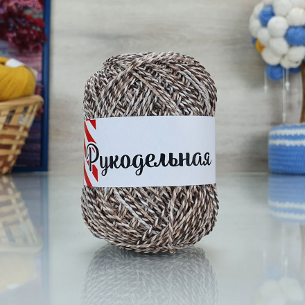 Крученая (Мастерица) 07 беж.меланж, пряжа 50г
