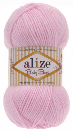 Baby Best (Alize) 185 св.розовый, пряжа 100г