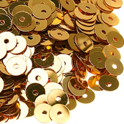2011 цв.Oro Metal, пайетки итальянские 3мм 3г