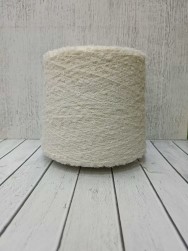 Boucle Wool (Китай) 210 кремовый, пряжа бобинная китайская 1г
