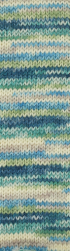 Superwash Artisan (Alize) 9001 зел.бирюза принт, пряжа 100г