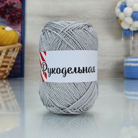 Крученая (Мастерица) 21 серебро, пряжа 50г