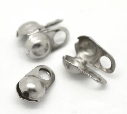 18374 каллоты из нержавеющей стали 8х4мм 10шт