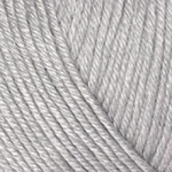 Baby Cotton (Yarnart) 406 св.серый, пряжа 50г