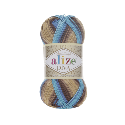 Diva Batik (Alize) 3243, пряжа 100г