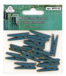MPD-02 декоративные прищепки &quot;Ностальгия&quot; 12шт
