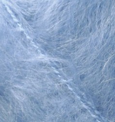 Mohair classik (Alize) 40 голубой, пряжа 100г