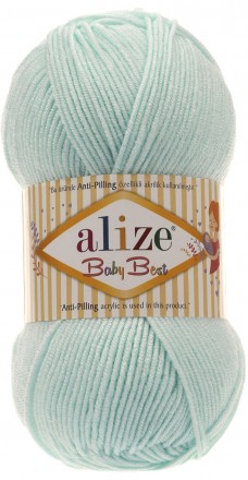 Baby Best (Alize) 19 мята, пряжа 100г