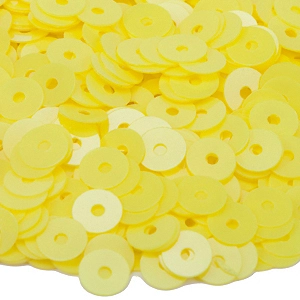2134 цв.Giallo Limone, пайетки итальянские 3мм 3г