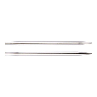 10428 Nova Metal KnitPro спицы съемные 6мм для длины тросика 20-28см