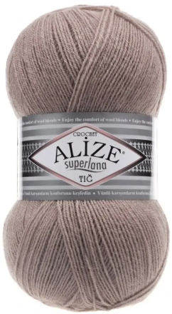 Superlana Tig (Alize) 541 норка, пряжа 100г