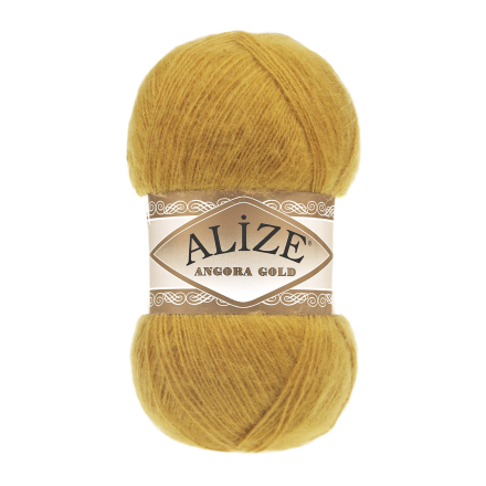 Angora Gold (Alize) 2 шафран, пряжа 100г