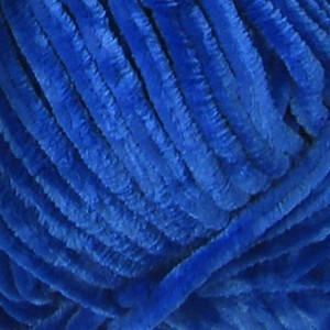 Velour (Yarnart) 857 ультрамарин, пряжа 100г