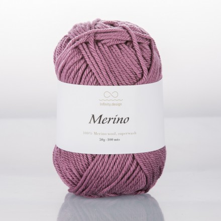 Merino (Infinity) 4853 темный сиреневый, пряжа 50г