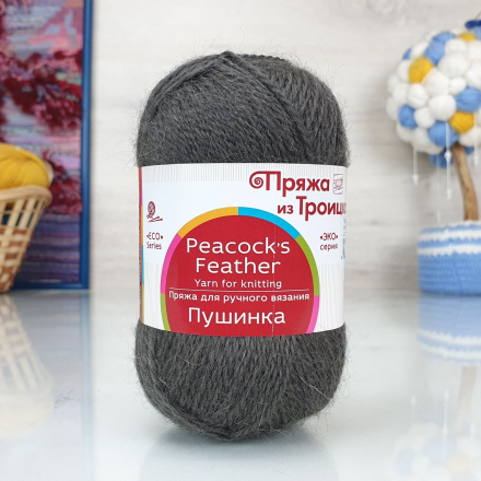 Пушинка (ТКФ) 161 мокко, пряжа 50г