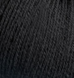Baby Wool (Alize) 60 черный, пряжа 50г
