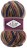 Superwash Wool (Alize) 2701 алый оранж-голуб-сине-зеленый, пряжа 100г