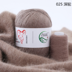 Aurum Cashmere с нитью (Menca) 025 т.бежевый, пряжа 50г