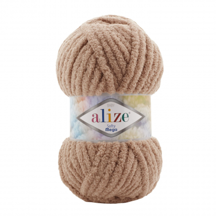 Softy Mega (Alize) 617 беж, пряжа 100г
