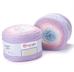 Flowers Alpaca (Yarnart) 405, пряжа 250 г