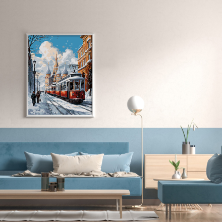 PNB/PL-270 &quot;В центре города&quot; картина по номерам