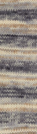 Superwash Artisan (Alize) 9005 серый принт, пряжа 100г
