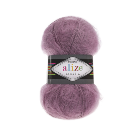 Mohair classik (Alize) 169 увядшая роза, пряжа 100г