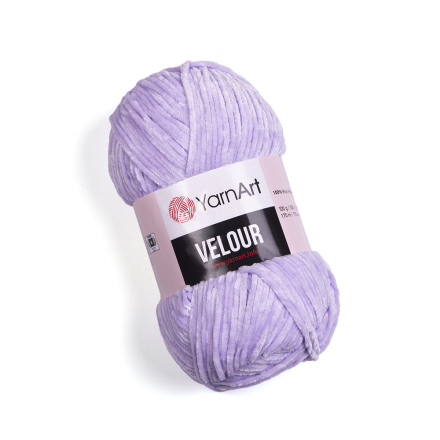 Velour (Yarnart) 859 неж.сирень, пряжа 100г