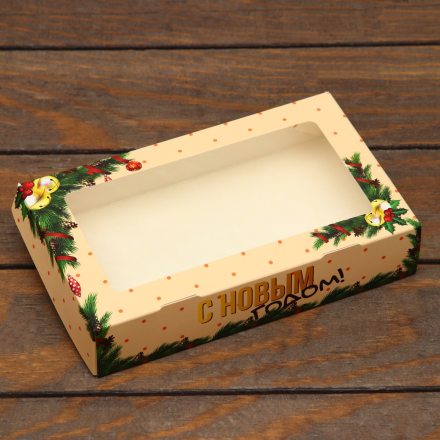 9912326 &quot;Праздничное настроение&quot; складная коробка 20х12х4 см