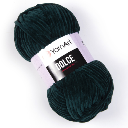 Dolce (Yarnart) 774 тем.зеленый, пряжа 100г