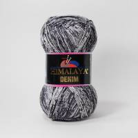 Denim (Himalaya) 115-08 черный, пряжа 50г