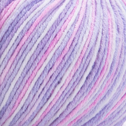 Jeans Soft Colors (Yarnart) 6205 розово-сиреневый, пряжа 50г