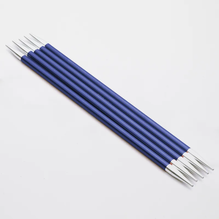47401 Zing KnitPro набор алюминиевых носочных спиц 15см