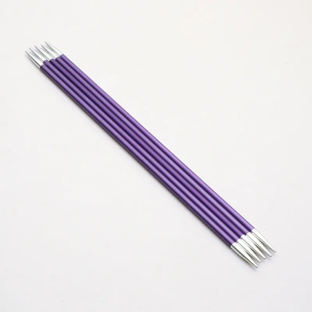 47401 Zing KnitPro набор алюминиевых носочных спиц 15см