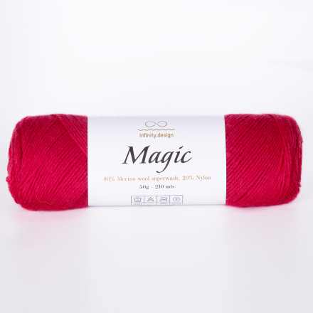 Magic (Infinity) 4554 винный, пряжа 50г