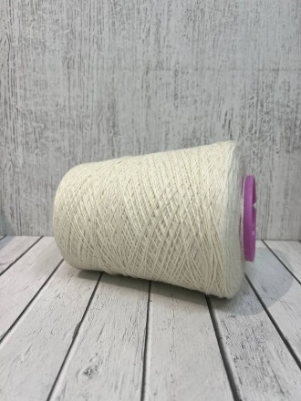 Angora 50 (Zegna Baruffa) 710900 белый, пряжа бобинная итальянская 1г