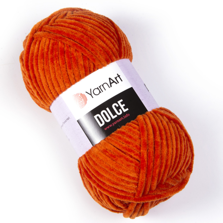Dolce (Yarnart) 778 рыжик, пряжа 100г