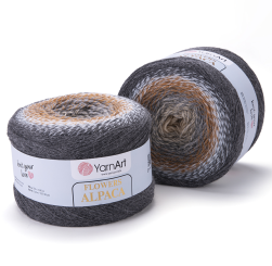 Flowers Alpaca (Yarnart) 440, пряжа 250 г