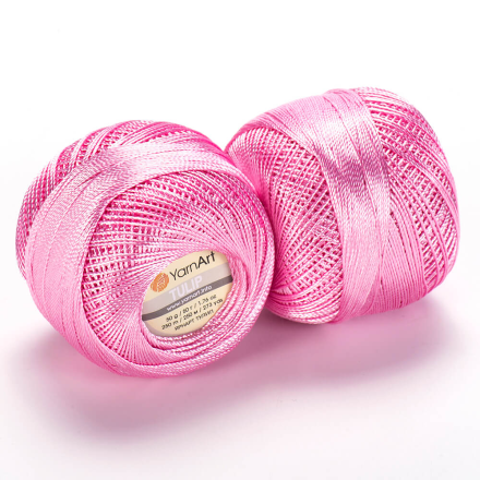 Tulip (Yarnart) 416 Розовый, пряжа 50г