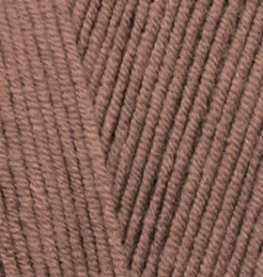 Cotton Gold (Alize) 493 коричневый, пряжа 100г