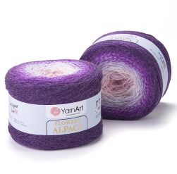 Flowers Alpaca (Yarnart) 427, пряжа 250 г